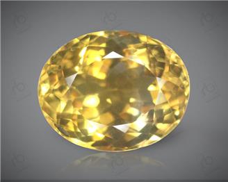 Yellow Citrine Natural Certified  10.15CTS-8498